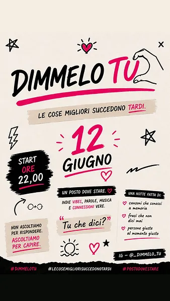 DimmeLo Tu – Le cose migliori succedono tardi