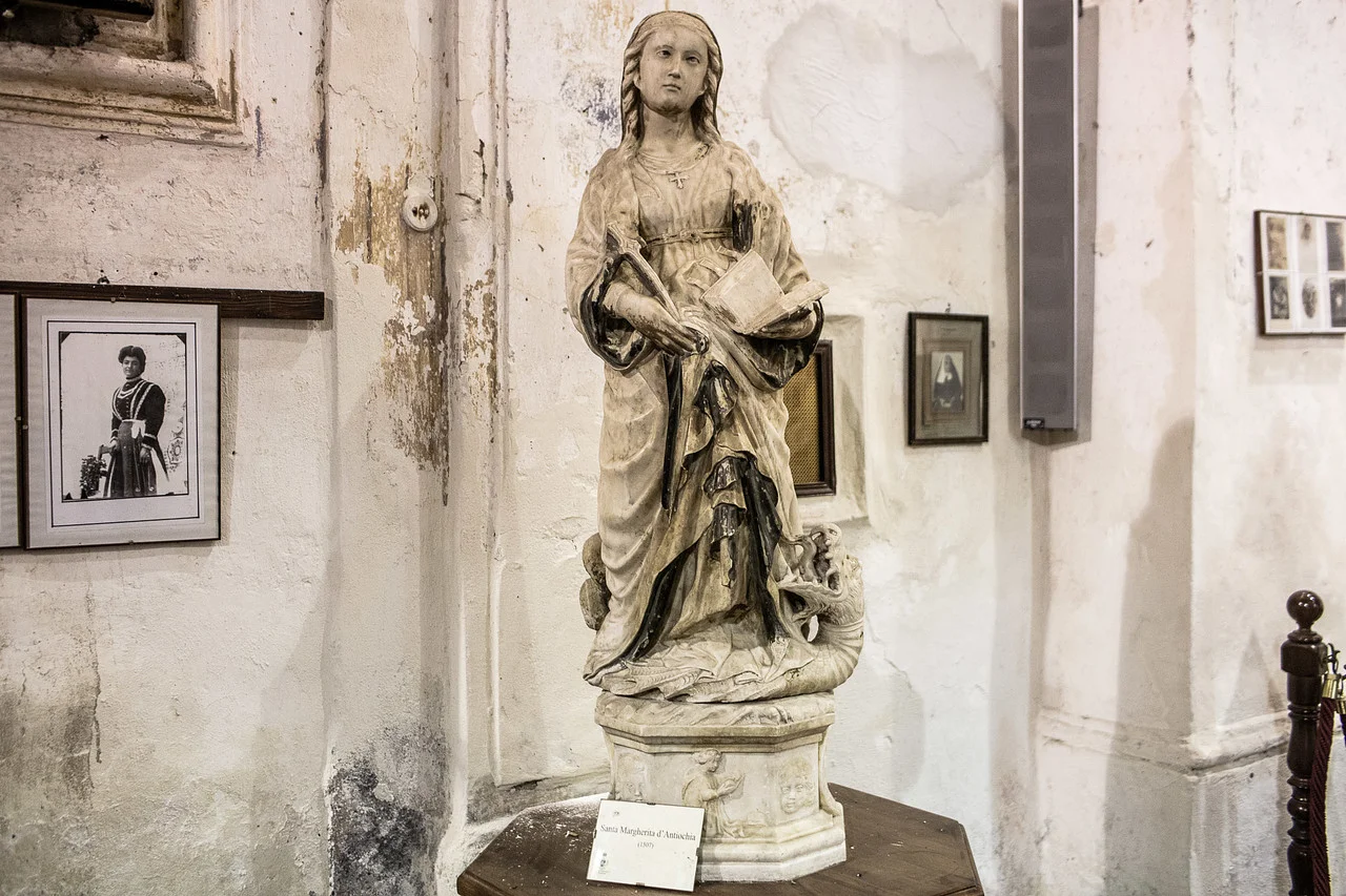 Scultura di Santa Margherita d'Antiochia — Tortorici · Ttattà Go