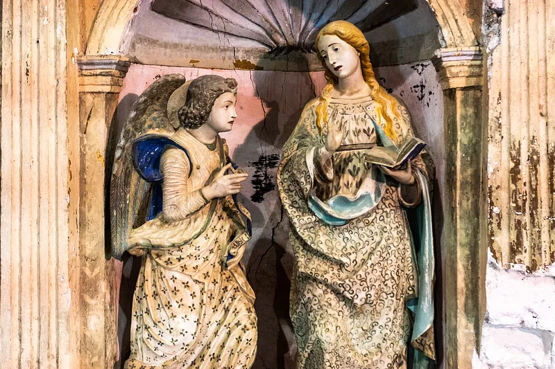 Angelo dell'Annunciazione - Chiesa Batia