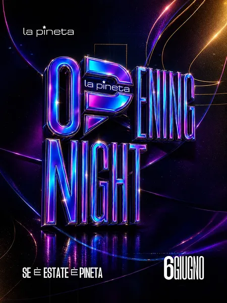 DISCOTECA LA PINETA - OPENING NIGHT