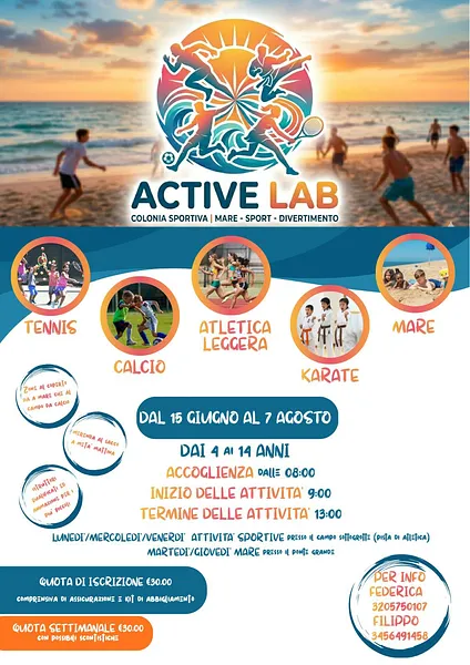 Active Lab - Mare Sport e divertimento