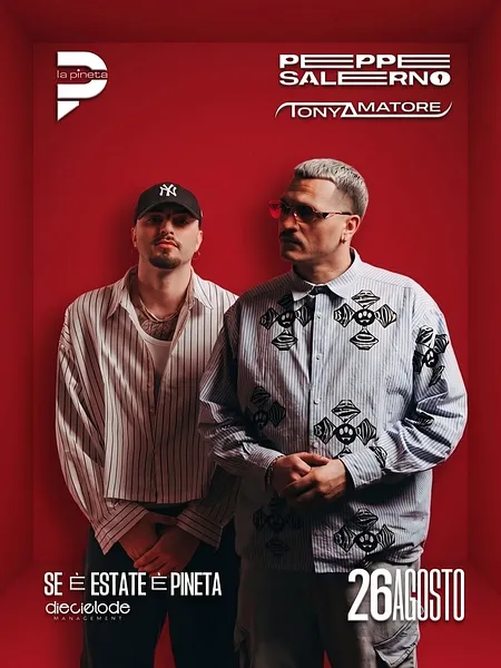 Tony Amatore & Peppe Salerno alla Discoteca La Pineta