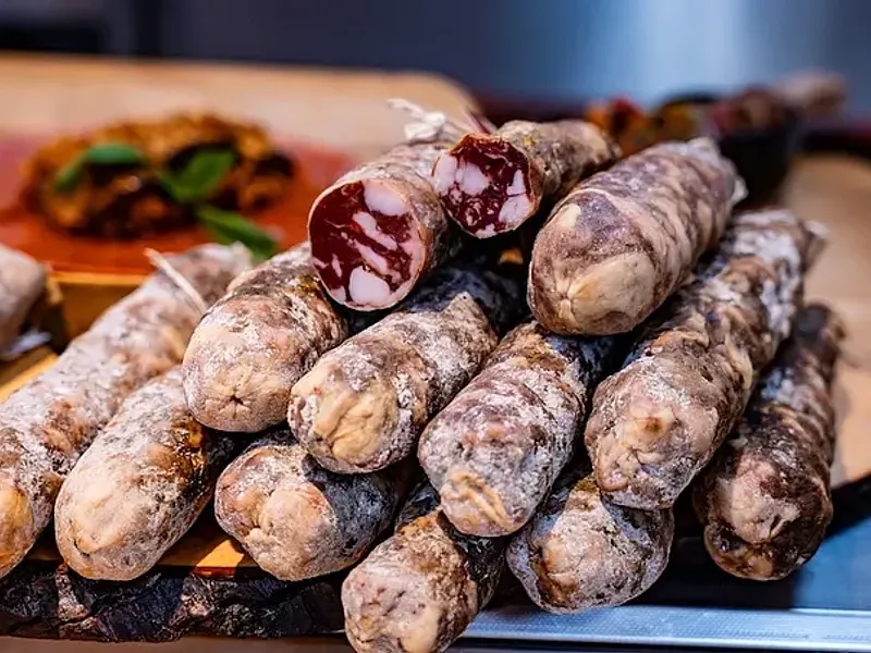 Salame di suino nero dei Nebrodi